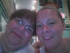 mom and vick at crabby mikes
